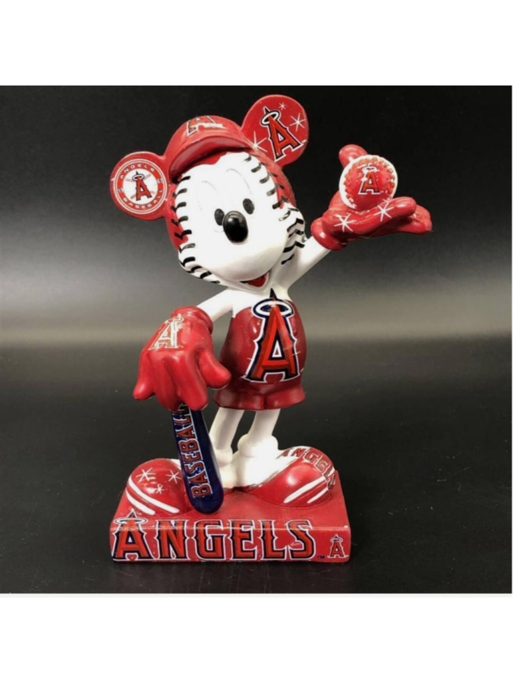Angel Stadium 50th Anniversary Disney Mickey Mouse Limited Edition Figurine - Picture 1 of 5